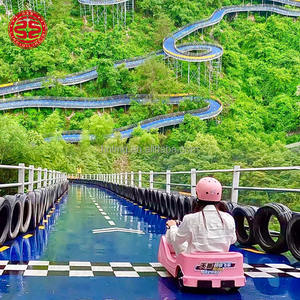 Glissade de montagne, montagnes russes, traîneau, manèges sur rail, montagnes russes sans moteur, <span class=keywords><strong>luge</strong></span>, chariots pour sites panoramiques, forêt, montagne - Product Image 3