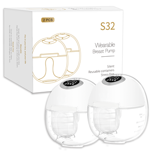 S32สองชั้นแบบไฟฟ้าสวมใส่ได้สินค้าใหม่เกรดอาหารปราศจากสาร BPA แบบพกพา - Product Image 1