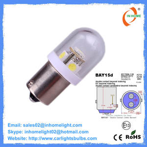 Lampe de plafond intérieure pour bateau marin S25 1142 24V 12V, <span class=keywords><strong>ampoule</strong></span> <span class=keywords><strong>LED</strong></span> Ba15d pour éclairage de navigation - Product Image 5