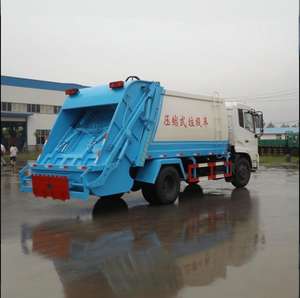 2025 DFAC <span class=keywords><strong>Tinjin</strong></span> 4X2 12 m³ Camion compacteur à chargement arrière Camion à ordures abordable - Product Image 2
