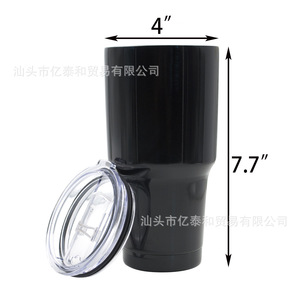 Stainless Steel Tumbler 304 <b>Large</b> Capacity Portable Travel <b>Cup</b> With Lid For Home Car Office Outdoor Use - Product Image 2