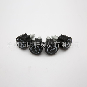 Goupille à dégagement rapide pour vélo d'exercice M16, bouton en forme de fleur de prunier, goupille à ressort filetée, pièce d'équipement de fitness pour usage domestique, acier de qualité A - Product Image 1
