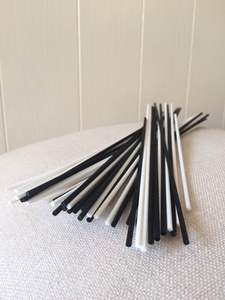 3mm 3,5mm 4mm 5mm 6mm negro blanco <span class=keywords><strong>madera</strong></span> Color fibra difusor palos aceite esencial recarga caña difusor palos - Product Image 4