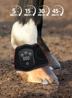 Bottes de thérapie par lumière rouge pour tendons de sabot de cheval, avec batterie rechargeable intégrée, 660nm/850nm, étanches, couleur unie, légères