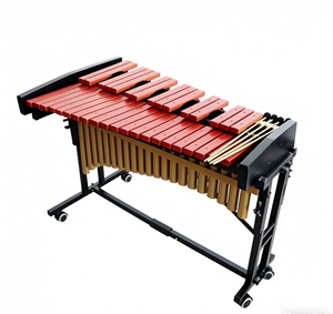Marimba de Madera de 37 Teclas con Soporte, <span class=keywords><strong>Xilófono</strong></span> Resistente para Bandas Escolares, Orquestas y Actuaciones en Vivo - Product Image 6