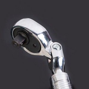 Telescopic Ratchet Wrench Adjustable Metric Chrome Vanadium Steel Anti-Slip Handle For Auto Repair Home Use - Product Image 3