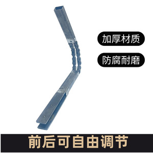 Elephant Ear Sofa Backrest Hinge Stainless Steel 2mm Thickness Adjustable Support <b>Frame</b> Hardware - Product Image 4