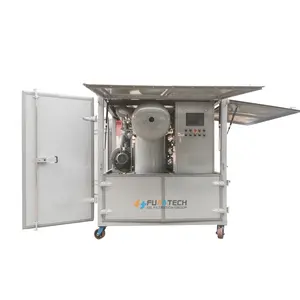 Machine mobile d'épurateur d'huile de transformateur de système de purification d'huile d'installation de traitement d'huile isolante
