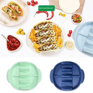 Round Silicone Tower with <b>Tray</b> Reusable <b>Kitchen</b> Gadget Party Birthday Home Use Dishwasher Safe - Product Image 3