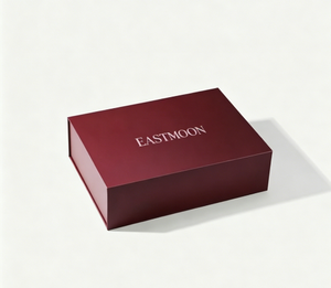 Custom Burgundy Magnetic Gift <b>Boxes</b> with Logo - Luxury Collapsible Rigid <b>Boxes</b> for Packaging for Skincare & Beauty Products - Product Image 1