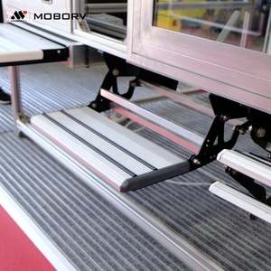 MOBORV Offre Spéciale Marche Pied Escamotable Automatique Motorisé en Aluminium Léger Étanche pour <span class=keywords><strong>Caravane</strong></span> Camping-Car Fourgon Aménagé Ambulance VR - Product Image 4