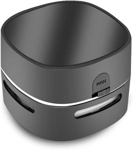 Mini Aspiradora de Escritorio Recargable por USB, Inalámbrica, Giratoria 360°, para Limpiar Pelusas y Cabellos - Product Image 3