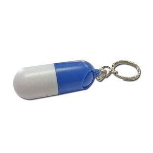 Nhựa Không Thấm Nước Xách Tay Sơ Cứu Keychain <span class=keywords><strong>Pill</strong></span> Trường Hợp - Product Image 2
