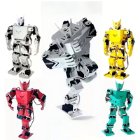 Robot Humanoide Bípedo de 17 Grados de Libertad con Cinco Dedos / Plataforma de Robot Educativo / X-MEN-I