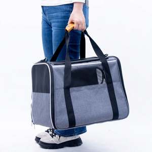 Sac de voyage pliable personnalisable pour chiots, fermeture éclair, respirant, pour chiens et chats - Product Image 3