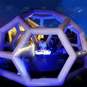 Globo Inflable Grande de Lujo, Carpa Burbuja Transparente de PVC Resistente al Agua y a los Rayos UV con Estructura 201505 In - Product Image 6