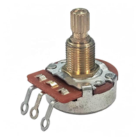 Potentiomètres de guitare série CTS 450G A250K à courbe audio, axe en laiton, 15F 18F, pour guitare électrique et basse