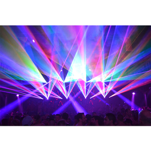 Công suất cao 15 Wát <span class=keywords><strong>RGB</strong></span> đầy đủ màu sắc 3D laser chiếu DMX512 ánh sáng laser cho DJ Disco sân khấu - Product Image 4