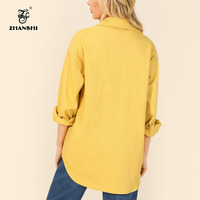 Nouvelle veste bomber décontractée pour femme, automne-hiver, unie, respirante, col rabattu, fermeture éclair, poche plaquée