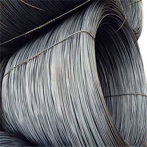 Materia prima laminada en caliente de alta calidad Sae1006 Sae1008 <span class=keywords><strong>10B21</strong></span> ML08AL Hierro bajo en carbono 6,5mm Precio de varilla de alambre de acero para la fabricación de uñas - Product Image 2