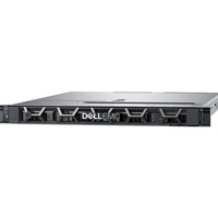 Serveur rack 1U PowerEdge R6515, processeur Intel Xeon E-2300, 64 Go de mémoire DDR4 ECC/Non-ECC, stockage 4 x 3,5''/2,5'' HDD/SSD, double 1GbE
