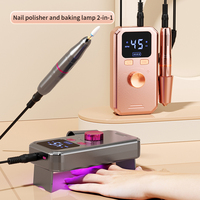 Lampe UV 2-en-1 et ponceuse à ongles électrique portable rechargeable en forme de stylo – Fournisseur d'usine
