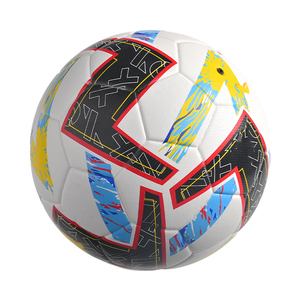 Balón <span class=keywords><strong>de</strong></span> Fútbol Clásico <span class=keywords><strong>de</strong></span> Cuero PU, Tamaño 5, Resistente a la Intemperie, para Jugar en Canchas Cubiertas y Campos <span class=keywords><strong>de</strong></span> Césped - Product Image 3