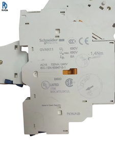 Disyuntor de Circuito GVAN11, Componente Eléctrico Auxiliar, Dispositivo de Protección Contra Sobrecarga, Accesorio de Control Industrial - Product Image 1