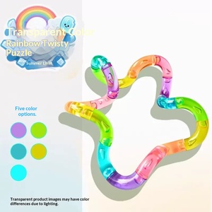 Giocattoli Antistress, per il Rilassamento, con Effetto di Calore, Girevoli, Musicali, in Cristallo Multicolore, per Concentrazione, Sollievo e Decompressione Illimitata - Product Image 1
