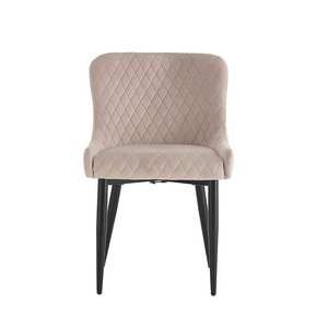 Chaises de restaurant et d'hôtel sur mesure fabriquées en Chine, dossier haut, revêtement en tissu velours - Product Image 2