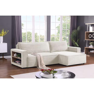 Luxury Sleeping Sofa <strong>Bed</strong> With Storage Pull Out Sofa <strong>Bed</strong> Small Size L Shape Sofa <strong>Bed</strong> for Living Room Furniture With Ottoman - Product Image 3