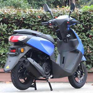 Popular Scooter Gás 125cc com 80 km/h Velocidade Ar Refrigerado e Freios a Disco & Tambor Qualidade Gasolina Motocicleta