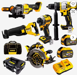แบตเตอรี่ DCZ596X2T-XE 18V-54V 9.0Ah FlexVolt XR Li-Ion สำหรับงานอุตสาหกรรม DIY OEM ชุดเครื่องมือสว่านไฟฟ้า 5 ชิ้น ปรับแต่งได้ - Product Image 3