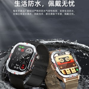 C40Pro Unisex Smart <b>Watch</b> BT Calls Fitness Tracking 3ATM IP68 Waterproof <b>Swim</b> Ready iOS Android Compatible Sports Smartwatch - Product Image 6