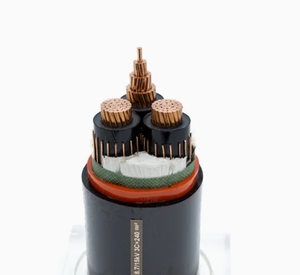 Câble d'alimentation industriel 127/220kv conducteur en cuivre XLPE isolé avec gaine en PVC en aluminium ondulé basse tension - Product Image 4