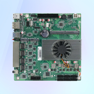 NAS 4X2.5Gbe I226 6XsataN100プロセッサ1264NpはDiyに適した建物をサポートTruenasProxmox Esxi MiniItxマザーボード - Product Image 1