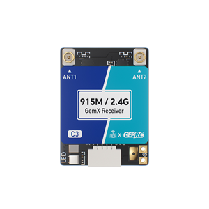 Récepteur double fréquence GEPRC ELRS 915M/2.4G <span class=keywords><strong>C3</strong></span> GemX Gemini pour drone FPV - Product Image 2