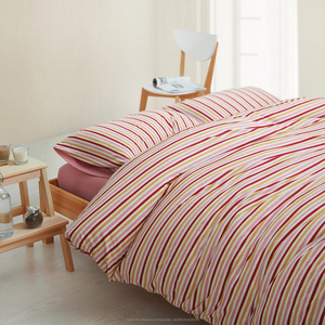 OEKO-TEX Fuente de la fábrica 100% de algodón de punto jersey <span class=keywords><strong>funda</strong></span> nórdica ropa de cama conjunto - Product Image 4