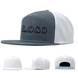 Casquettes de baseball à visière incurvée en coton imperméable découpées au laser unisexes personnalisées Hip Hop pour une utilisation en quatre saisons - Product Image 3