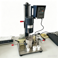 Mélangeur de peinture de laboratoire à haute vitesse 0,55 kW pour petites productions, avec réservoir de 20 L et réservoir de 2 L offert