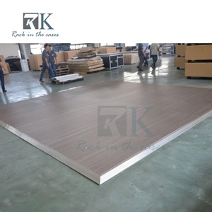 Panel de Madera con Diseño de Grano para Pista de Baile Moderna, Decoración para Bodas - Product Image 3