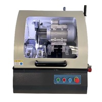 Lab Equipment Max 60mm Diameter Manual Metallographic Specimen Cutting Machine Petrographic Cutter for Scientific Research