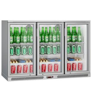 Refroidisseur de boissons en acier inoxydable à <span class=keywords><strong>3</strong></span> <span class=keywords><strong>portes</strong></span> sous le comptoir pour bière - Product Image 1