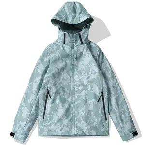 Custom Windbreaker Jacket Full Zip Up Wome's Outdoor Sports Jacket Hooded Long Sleeve Waterproof Windbreaker For Women