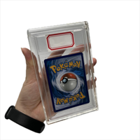 Étui de présentation en acrylique personnalisé JIHONG pour cartes gradées, protection pour cartes gradées PS-A CGC BGS TCG