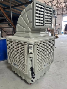 Refroidisseur d'air industriel avec réservoir d'eau de 240 L |   Refroidissement par évaporation de 18 000 m³/h pour serres et fermes avicoles - Product Image 3