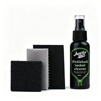 Raquette de pickleball en fibre de carbone tendance OEM/ODM, multifonctionnelle, puissante, avec flacon pulvérisateur de nettoyage sans eau pour l'entretien