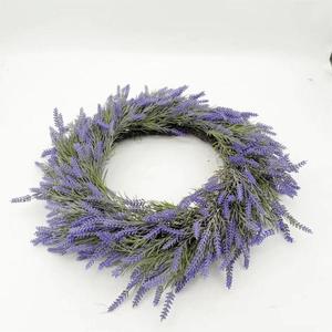 Offre Spéciale <span class=keywords><strong>couronne</strong></span> <span class=keywords><strong>de</strong></span> lavande <span class=keywords><strong>de</strong></span> printemps orne la décoration intérieure - Product Image 3