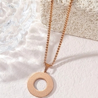 Pendentif de voiture en acier inoxydable avec calligraphie islamique arabe du mot Allah et verset religieux, bijoux de mode, colliers pour hommes