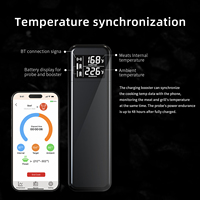 Nouveau thermomètre de barbecue à viande intelligent sans fil de 250 mètres de long pour la cuisson des aliments, les grillades, le barbecue
